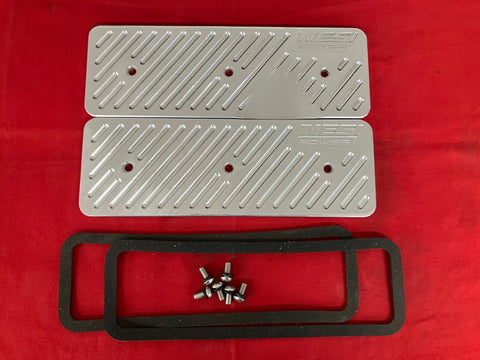 Side covers 250 NESI Billet machined POLISHED Inline Six-cylinder Chevy