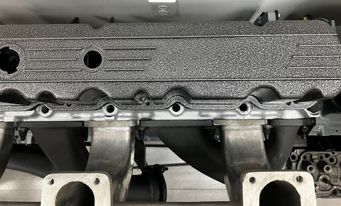 Valve cover die cast Aluminum Finned 194 230 250 292 Chevy 6