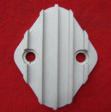 Fuel pump block off plate kit Vertical Finned Custom 235 Chevy Six-cylinder.